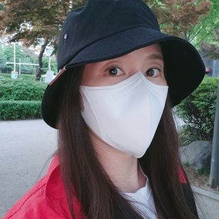 끌린에르 스포츠 귀편한 새부리형 마스크 (뉴컬러포함) — 5점을 준 리뷰어가 2022년 5월 올린 사용 사진