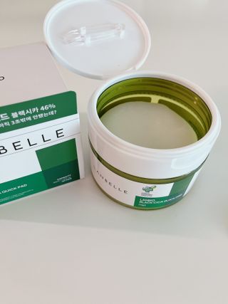 랑벨 랑바이오 블랙 시카 퀵 패드 100매 (3초 쿨링/3분 흡수, 블랙비 프로폴리스/시카 4종 함유, 대용량) — 5점을 준 리뷰어가 2022년 7월 올린 사용 사진