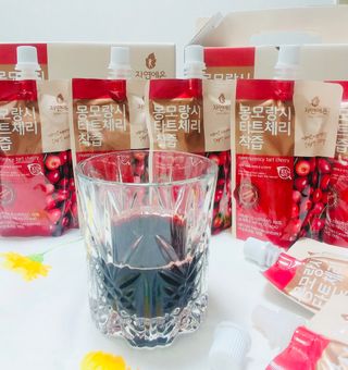 자연에온 몽모랑시 타트체리 착즙 100mL 10개입 2BOX — 5점을 준 리뷰어가 2021년 1월 올린 사용 사진
