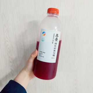 트롯전통식혜 트롯레드비트식혜 1리터 +500리터 — 5점을 준 리뷰어가 2021년 5월 올린 사용 사진