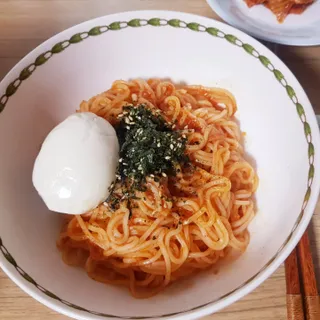 [한면원] 비빔국수 2인분 — 4점을 준 리뷰어가 2022년 7월 올린 사용 사진