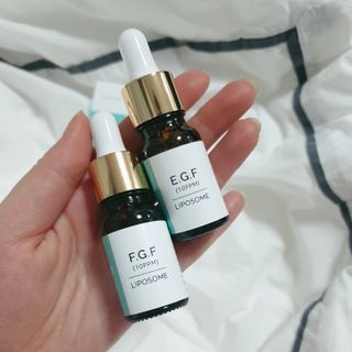 랑팡 EGF+FGF 10ppm 리포좀 앰플 원액 10ml — 5점을 준 리뷰어가 2021년 12월 올린 사용 사진
