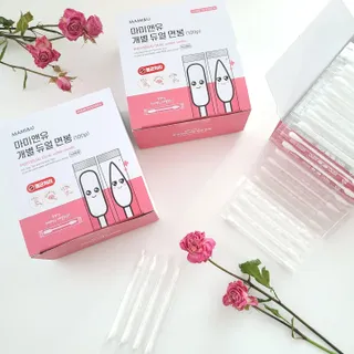 마미앤유 개별 듀얼면봉 — 5점을 준 리뷰어가 2022년 2월 올린 사용 사진