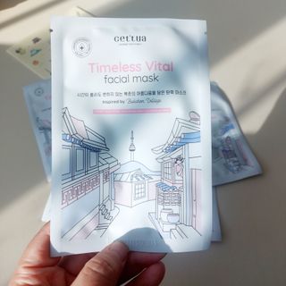 세뚜아(Cettua) [세뚜아] 타임리스 바이탈 페이셜 마스크팩  Cettua Timeless  Vital Mask 5매 — 5점을 준 리뷰어가 2024년 1월 올린 사용 사진