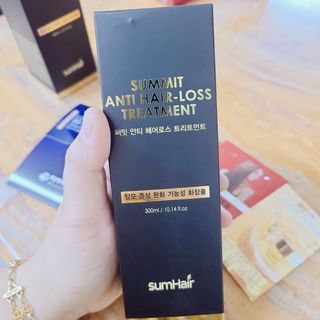 썸헤어 / SUMHAIR 썸헤어  써밋 안티 헤어로스 샴푸+트리트먼트 — 5점을 준 리뷰어가 2021년 5월 올린 사용 사진