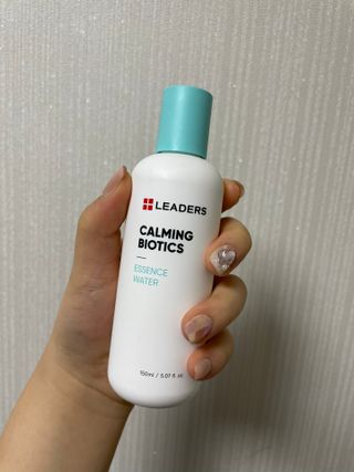 리더스코스메틱 리더스 카밍 바이오틱스 에센스 워터 — 5점을 준 리뷰어가 2022년 1월 올린 사용 사진
