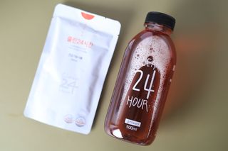 클린24시간 1BOX(5포) + 전용보틀(500ml) — 4점을 준 리뷰어가 2023년 2월 올린 사용 사진