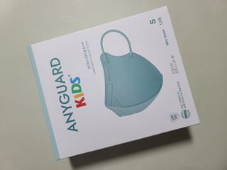 애니가드키즈 새부리형  소형L 5컬러 각 10매입 [크리미베이지, 코튼핑크, 블루레이크, 페일로즈, 민트그린] — 5점을 준 리뷰어가 2022년 2월 올린 사용 사진