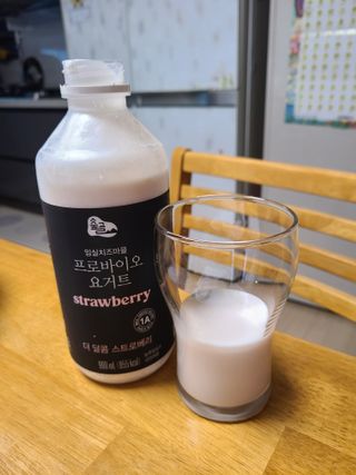 숲골 임실치즈마을 프로바이오 요거트 900ml — 4점을 준 리뷰어가 2021년 8월 올린 사용 사진