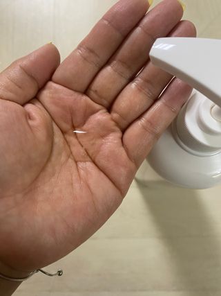 프리[닥터문] 유산균 락토케어 질경초 여성청결제 1000ml (젤타입) — 5점을 준 리뷰어가 2022년 6월 올린 사용 사진