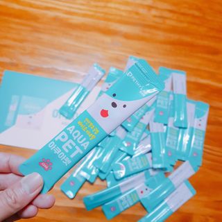 펫시랩 반려견용 액상 프리바이오틱스 아쿠아펫 — 5점을 준 리뷰어가 2021년 1월 올린 사용 사진