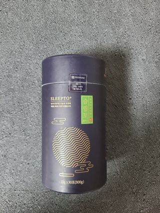 프리마인 자체 기업부설 연구소에서 찾아낸 건강한 수면의 비밀.  슬립토 플러스 30포 — 4.5점을 준 리뷰어가 2021년 10월 올린 사용 사진