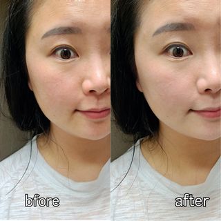 AHC 아우라 시크릿 톤업 벨벳 — 4점을 준 리뷰어가 2021년 4월 올린 사용 사진