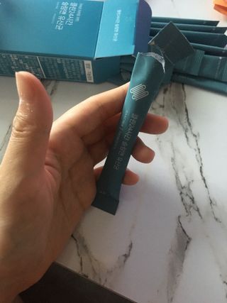클린24시간 슬림앤유산균 1박스 (3.5g X 15포) — 5점을 준 리뷰어가 2022년 7월 올린 사용 사진