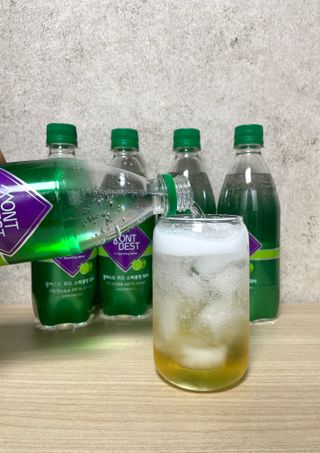 몽베스트 Montbest with Sparkling water Lime20병 — 5점을 준 리뷰어가 2022년 11월 올린 사용 사진