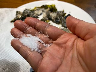바하소금 바하 퍼시픽 천일염 — 5점을 준 리뷰어가 2022년 3월 올린 사용 사진
