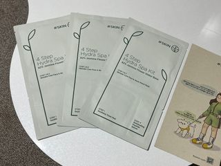 태그스킨 4스텝 주름개선 피부미백 영양 마스크팩 3개 세트(최신버전) — 5점을 준 리뷰어가 2022년 5월 올린 사용 사진