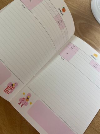 리훈 하밍이와 함께하는 숨은라인찾기 다이어트 플래너 — 4점을 준 리뷰어가 2021년 4월 올린 사용 사진