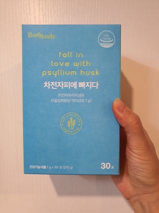 메디포스트 모비타 바디코드 식이섬유 차전자피에 빠지다 30포 — 5점을 준 리뷰어가 2022년 12월 올린 사용 사진