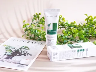 랑벨 랑바이오 블랙 시카 크림 50ml(블랙비 프로폴리스, 시카 4종, 판테놀 10 함유) — 5점을 준 리뷰어가 2022년 4월 올린 사용 사진