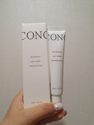 CONC 콩크 미로탐누스 안티링클 화이트닝 세럼 — 3점을 준 리뷰어가 2021년 2월 올린 사용 사진