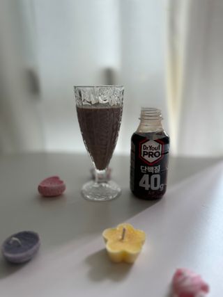 닥터유 프로 단백질 드링크 40g 초코 닥터유 프로 단백질드링크 40g 초코 — 5점을 준 리뷰어가 2024년 8월 올린 사용 사진