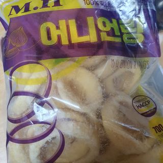 디케이식품(주) M.H 어니언링 700g — 4점을 준 리뷰어가 2023년 1월 올린 사용 사진