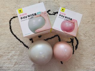 트라택 쿠셔닝 웨이트볼 0.5kg + 1kg SET — 5점을 준 리뷰어가 2022년 4월 올린 사용 사진