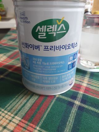 셀렉스 썬화이버 프리바이오틱스 — 5점을 준 리뷰어가 2021년 12월 올린 사용 사진