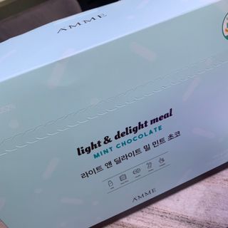 아므_이너뷰티 라이트 앤 딜라이트 밀 민트 초코 — 5점을 준 리뷰어가 2021년 8월 올린 사용 사진