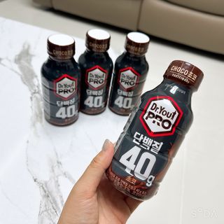 닥터유 프로 단백질 드링크 40g 초코 닥터유 프로 단백질드링크 40g 초코 — 4점을 준 리뷰어가 2024년 9월 올린 사용 사진