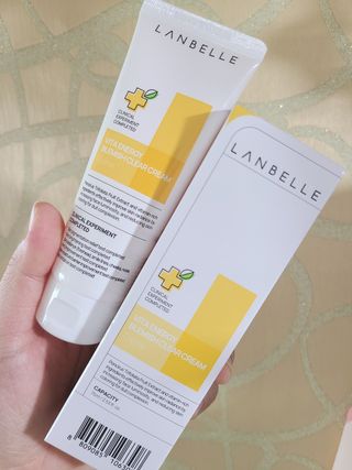 랑벨 비타 에너지 잡티 크림 75ml (피부 속 기미완화크림) — 5점을 준 리뷰어가 2022년 6월 올린 사용 사진