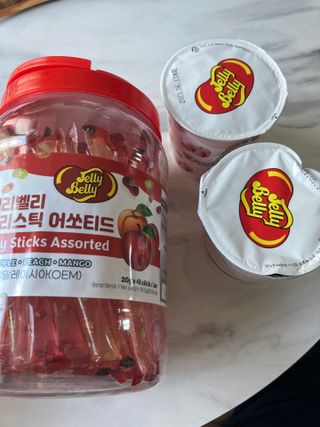 젤리벨리 젤리스틱 어쏘티드 900g — 5점을 준 리뷰어가 2022년 10월 올린 사용 사진