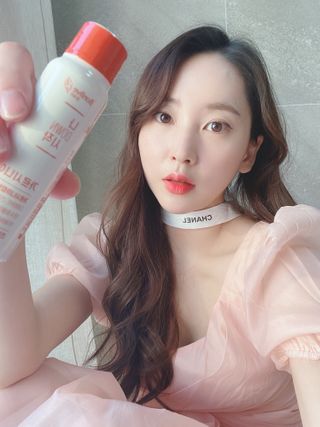 12월 15일 출시, 건강기능식품 브랜드 본리브 나 다운 시작 제품 3종 — 5점을 준 리뷰어가 2021년 2월 올린 사용 사진