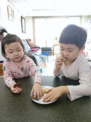 바릴라 몰리노비앙코 쿠키 3종_판디스텔라,쿠오리치니,바이오치 — 5점을 준 리뷰어가 2022년 1월 올린 사용 사진
