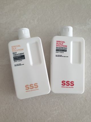 트리플에스 탈모 샴푸 275ml + 실크 트리트먼트 275ml — 5점을 준 리뷰어가 2021년 2월 올린 사용 사진