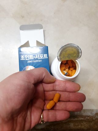 에이치알팜 조인트-서포트 보스웰리아 MSM 650mg x 120정 — 5점을 준 리뷰어가 2021년 6월 올린 사용 사진