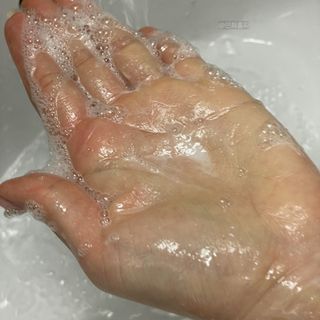 스킨큐어 산다화 울트라 젠틀 약산성 세안제 — 5점을 준 리뷰어가 2023년 3월 올린 사용 사진