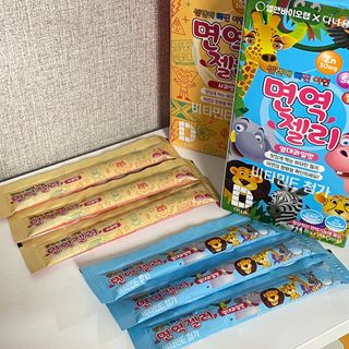 다나음 셀렌에 빠진 아연면역젤리 열대과일맛+사과맛 — 5점을 준 리뷰어가 2023년 1월 올린 사용 사진