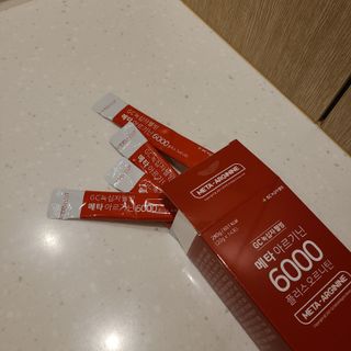 메타아르기닌 GC녹십자웰빙 메타 아르기닌 6000 플러스 오르니틴 — 5점을 준 리뷰어가 2022년 12월 올린 사용 사진