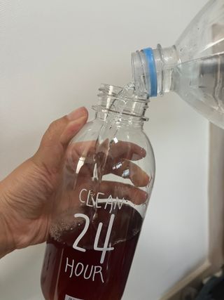 클린24시간 1BOX(5포) + 전용보틀(500ml) — 5점을 준 리뷰어가 2023년 5월 올린 사용 사진