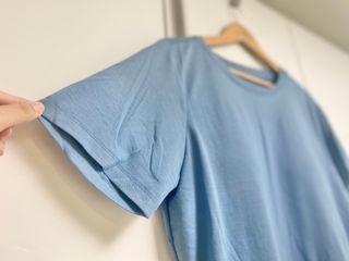 아르보노브라 아르보노 10color 데일리 반팔 노브라티 — 3점을 준 리뷰어가 2022년 5월 올린 사용 사진