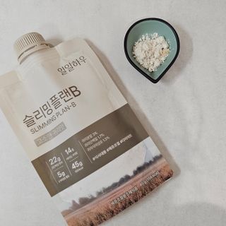 일일하우 슬리밍 플랜B 고소한 귀리맛, 진한 카카오맛 (체중조절식) — 5점을 준 리뷰어가 2023년 6월 올린 사용 사진