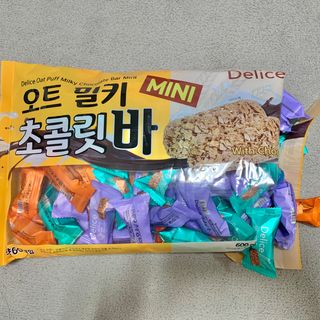 델리스 오트 밀키 초콜릿 바 — 5점을 준 리뷰어가 2022년 5월 올린 사용 사진