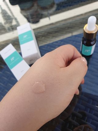 랑팡 EGF+FGF 10ppm 리포좀 앰플 원액 10ml — 5점을 준 리뷰어가 2021년 10월 올린 사용 사진