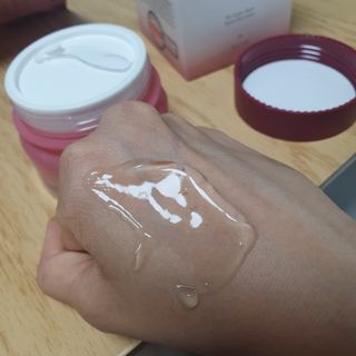 SOONWITH 바이오 수퍼 아쿠아 하이드로 젤 크림 — 4점을 준 리뷰어가 2021년 5월 올린 사용 사진