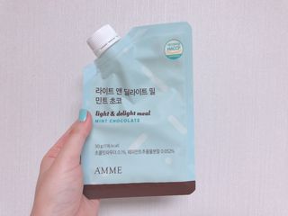 아므_이너뷰티 라이트 앤 딜라이트 밀 민트 초코 — 5점을 준 리뷰어가 2021년 7월 올린 사용 사진