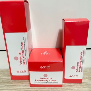 아이앤립 / EYENLIP 아이앤립 연어오일 리바이탈라이징 토너+앰플+크림 3종 세트 — 5점을 준 리뷰어가 2021년 8월 올린 사용 사진
