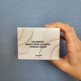 피부미 골드베릴 미라클페어 세레이징 퍼밍 크림 50ml — 5점을 준 리뷰어가 2021년 9월 올린 사용 사진