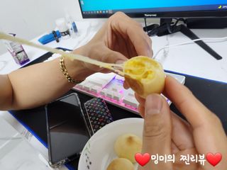 한성기업 베이크볼 치즈몽땅 300g x 2봉 — 5점을 준 리뷰어가 2021년 9월 올린 사용 사진